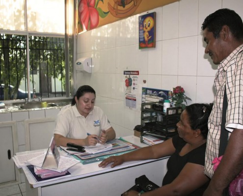 Atención sanitaria en Nicaragua