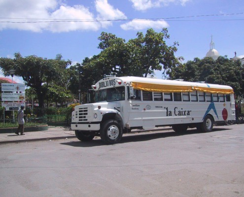 Bibliobus en Nicaragua