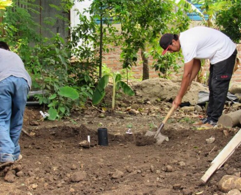 Instalación de servicios higiénicos domiciliarios en Estelí