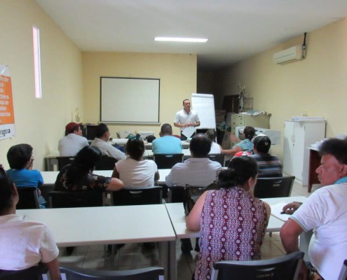 Reunión con los barrios de Estelí